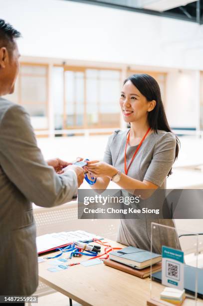 thanks for coming, this is your name tags. - life 50 expo stock pictures, royalty-free photos & images