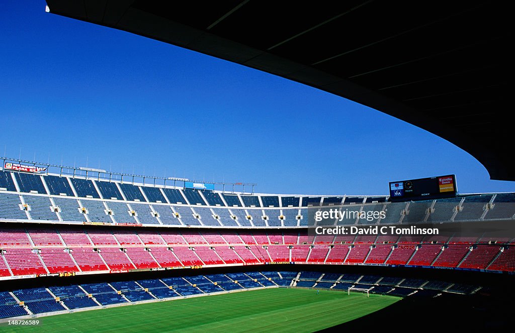 Nou Camp stadium.