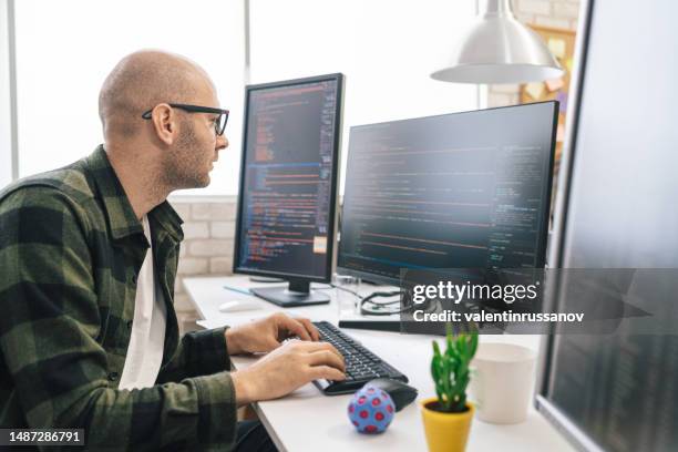 smiling software developer typing machine learning app... 1,779 Learning App Ui Stock Photos, High-Res Pictures, and Images ...