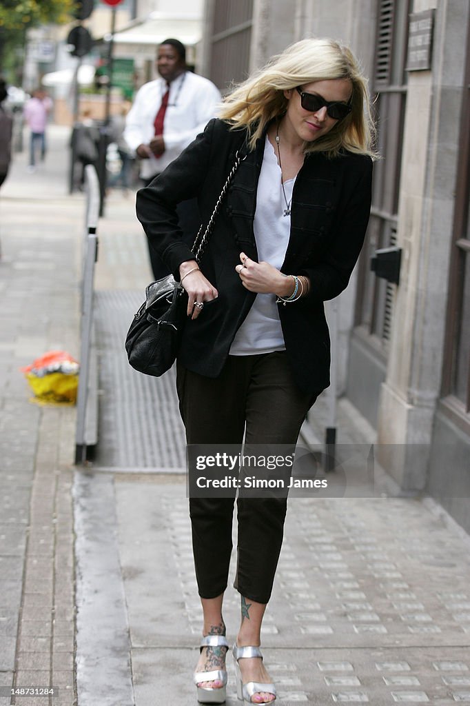 Fearne Cotton Sighting in London - July 19, 2012