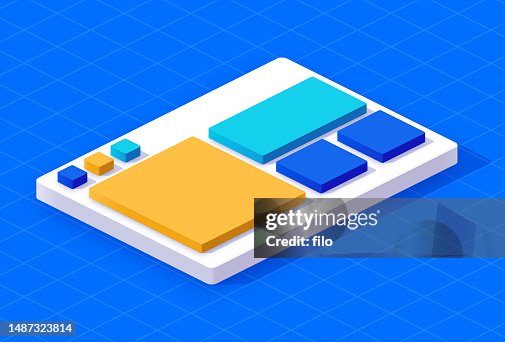 My Computer Software Layout Computer Software Isometric Window Layout Design High-Res Vector ...