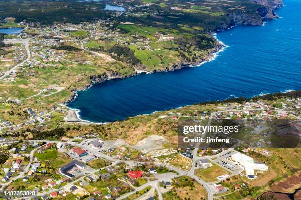 above the cloud backgrounds, newfoundland and labrador, canada - newfoundland and labrador stock pictures, royalty-free photos & images