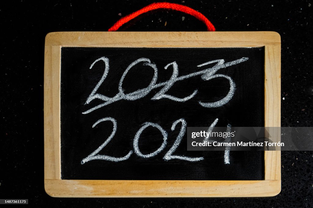 New year 2024 concept.
