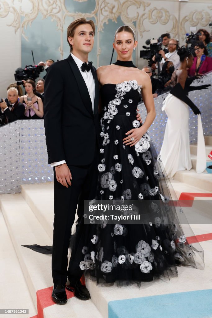 Rocco Brignone and Talita von Furstenberg attend the 2023 Costume ...