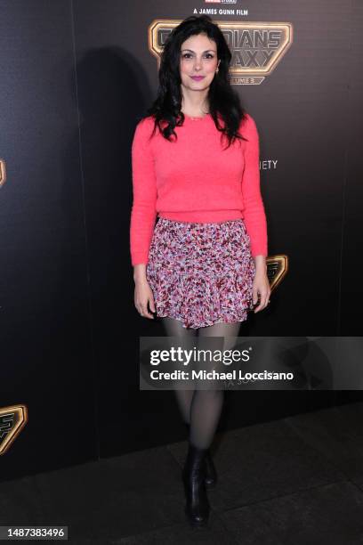 Morena Baccarin attends the Marvel Studio's "Guardians Of The Galaxy Vol. 3" New York Screening at iPic Theater on May 03, 2023 in New York City.