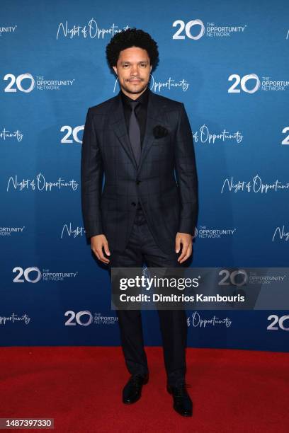 Trevor Noah attends as The Opportunity Network celebrates 20-year anniversary with Annual Night of Opportunity Gala at Cipriani Wall Street on May...