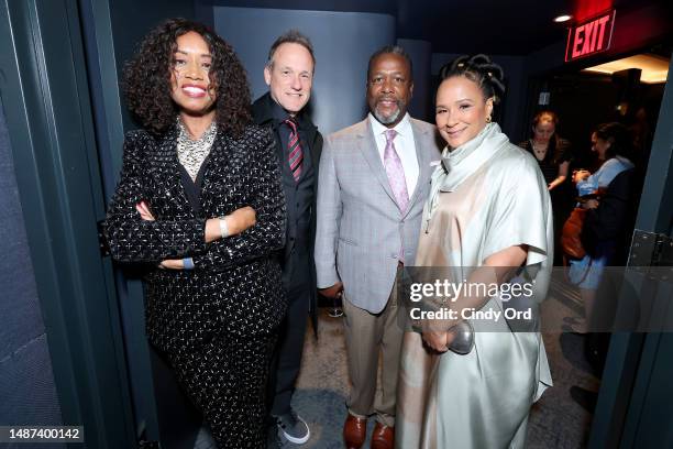 Kathryn Busby, Tom Verica, Wendell Pierce, and Golda Rosheuvel attend the BAFTA Honours Shonda Rhimes Presented By Netflix, Delta Air Lines, And...