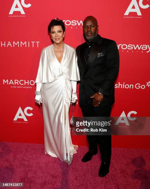 Kris Jenner and Corey Gamble attend the 27th Annual ACE Awards at Cipriani 42nd Street on May 03, 2023 in New York City.
