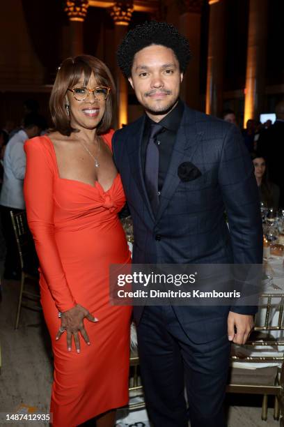 Trevor Noah and Gayle King attend as The Opportunity Network celebrates 20-year anniversary with Annual Night of Opportunity Gala at Cipriani Wall...