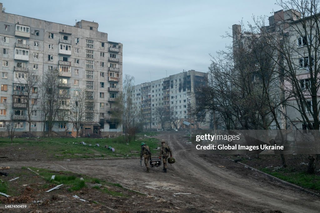 Bakhmut Destroyed Amid Ongoing Russia’s War Against Ukraine
