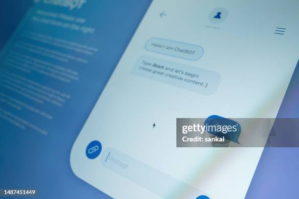 iniciando a conversa com o chatbot - russian forum - fotografias e filmes do acervo