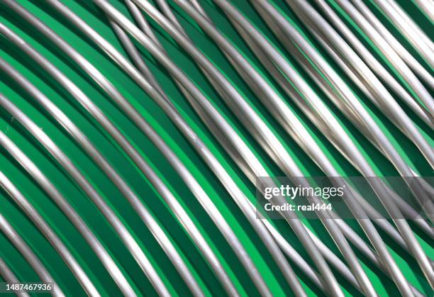 fence made of steel pipes - architecture close up stock pictures, royalty-free photos & images