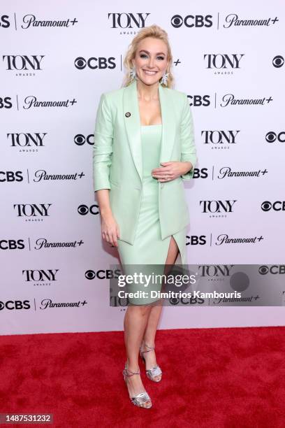 Betsy Wolfe attends the 76th Annual Tony Awards Meet The Nominees Press Event At Sofitel New York at Sofitel New York on May 04, 2023 in New York...