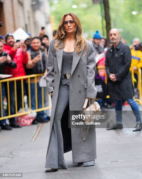 Jennifer Lopez at ABC Studios on May 04, 2023 in New York City.