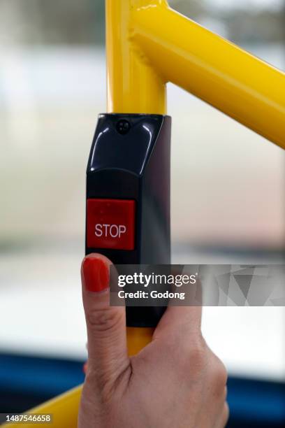 Bus Stop Button Model Bus Stop Button Photos and Premium High Res Pictures - Getty Images