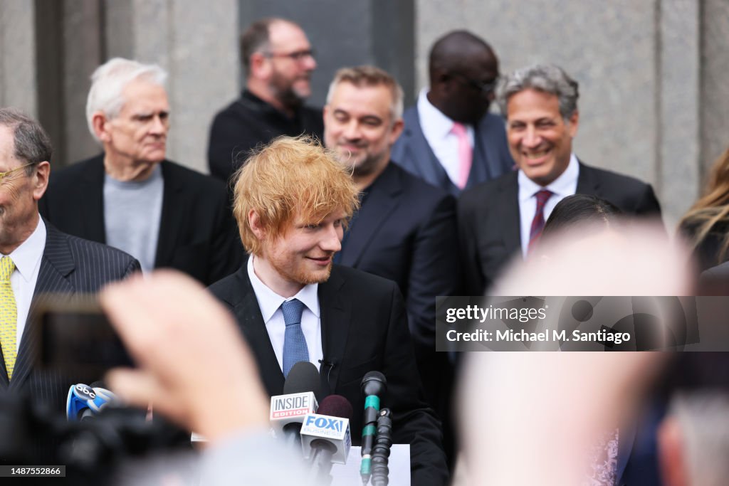 Jury Deliberates In Ed Sheeran's Copyright Trial In New York