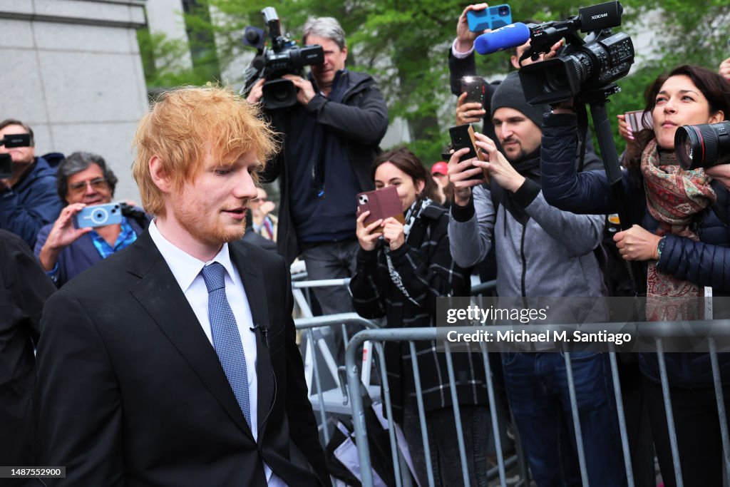 Jury Deliberates In Ed Sheeran's Copyright Trial In New York