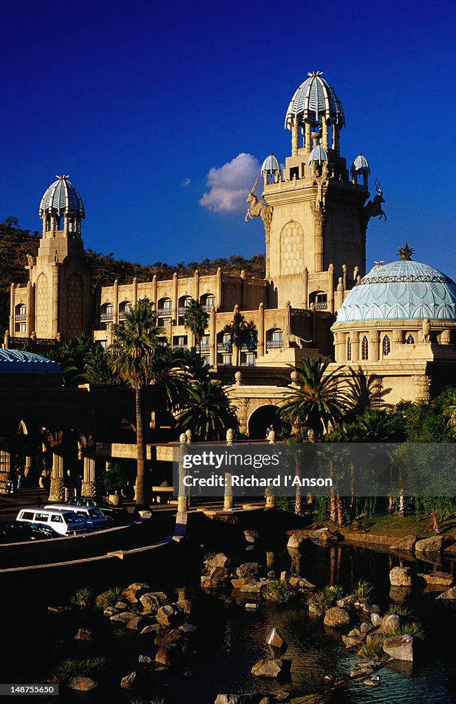 The incredibly opulent Palace of the Lost City Hotel