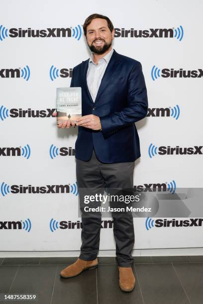 Luke Russert visits SiriusXM Studios on May 04, 2023 in New York City.