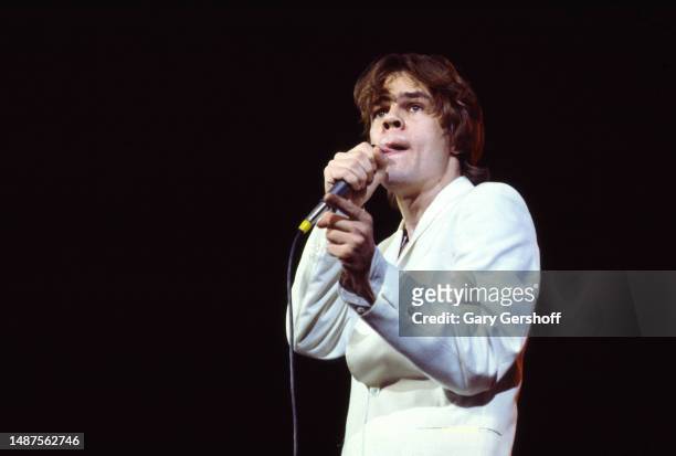 American Rock and Pop musician David Johansen performs onstage at the Palladium, New York, New York, August 20, 1979.