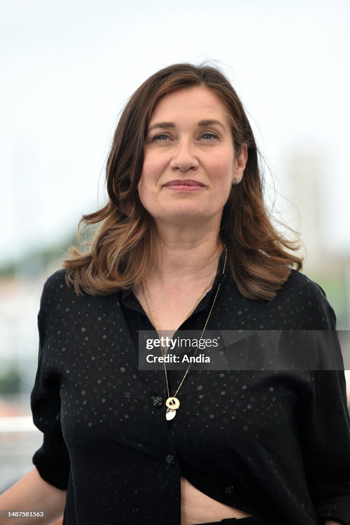 Emily Devos Actress Emmanuelle Devos posing during the photocall of the film ...