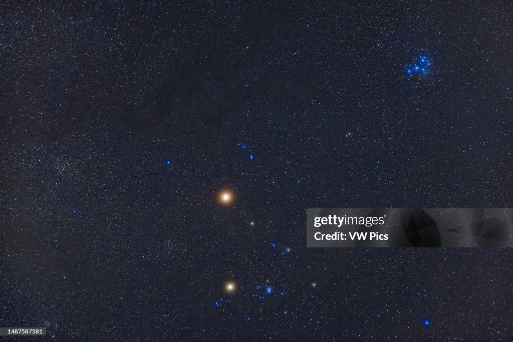 Mars Amid the Taurus Clusters