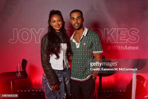 Sensation Lucien Laviscount attends last night’s pop-up ‘Amex Afters’ event to support rising star Joy Crookes as she gave gig lovers a special live...