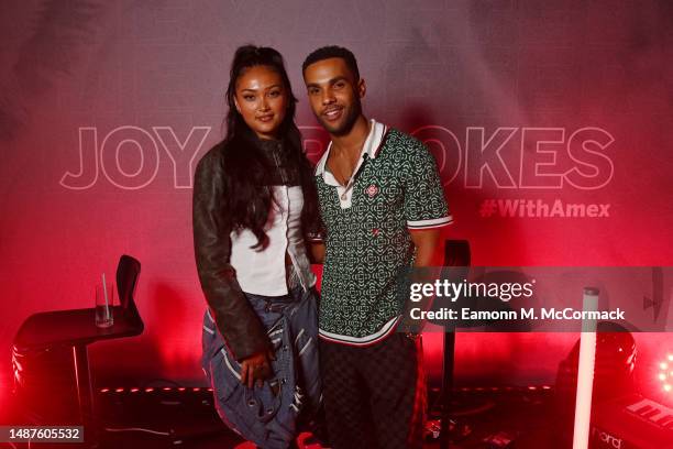 Sensation Lucien Laviscount attends last night’s pop-up ‘Amex Afters’ event to support rising star Joy Crookes as she gave gig lovers a special live...