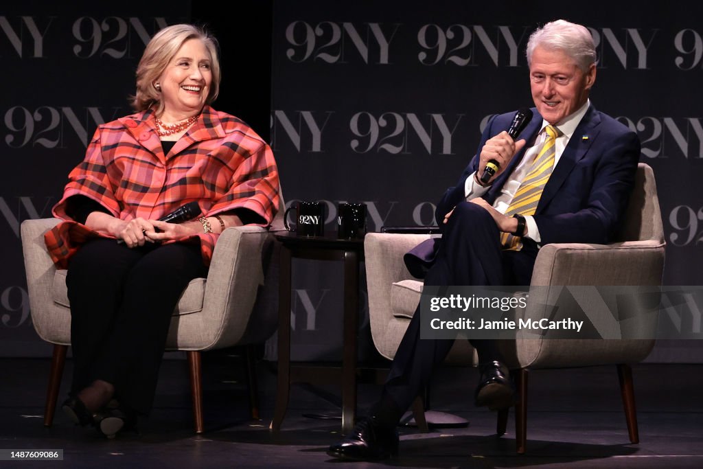 Rodham Secretary Hillary Rodham Clinton and President Bill Clinton speak ...