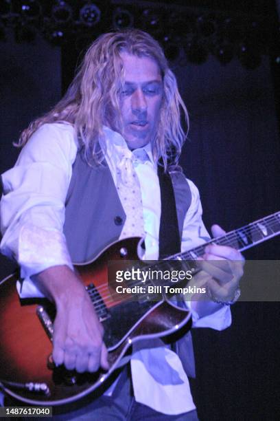 Ed Rolland of Collective Soul performs on October 10th, 2008 in New York City.