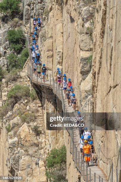 Caminito del rey, ardales, spain.