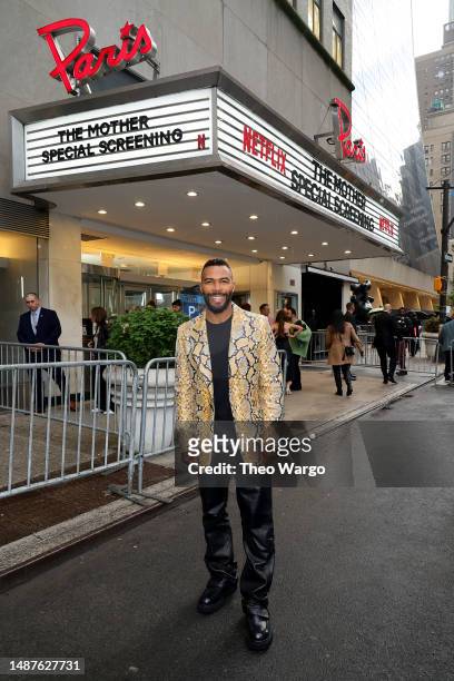 Omari Hardwick attends Netflix's The Mother Fan Screening at The Paris Theatre on May 04, 2023 in New York City.