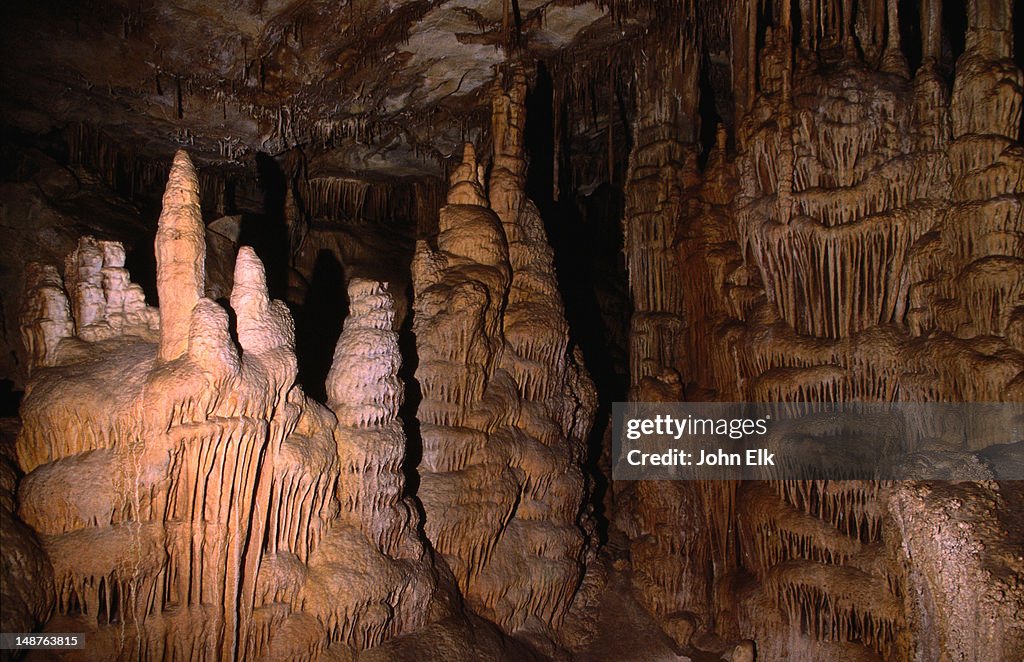 Cavern interior at Lehman Caves.