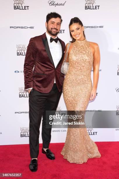 Dom Casamento and Emily Janes attend the New York City Ballet 2023 Spring Gala: INVENTION at David Koch Theatre at Lincoln Center on May 04, 2023 in...