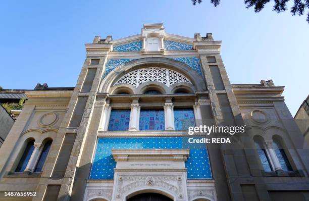 Central Synagogue of Milan. Sinagoga Centrale. Milano Lombardy. Italy. Europe.