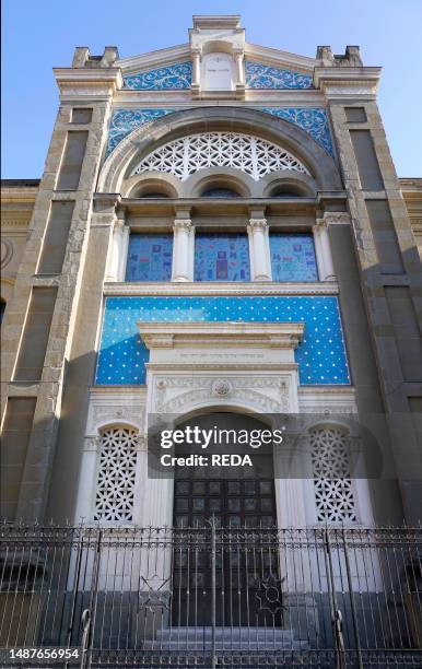 Central Synagogue of Milan. Sinagoga Centrale. Milano Lombardy. Italy. Europe.