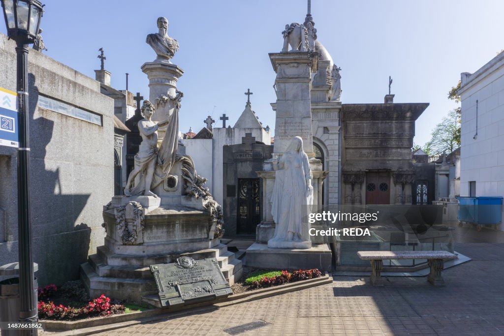 Recoleta Cemetery, Buenos Aires, South America, Argentina
