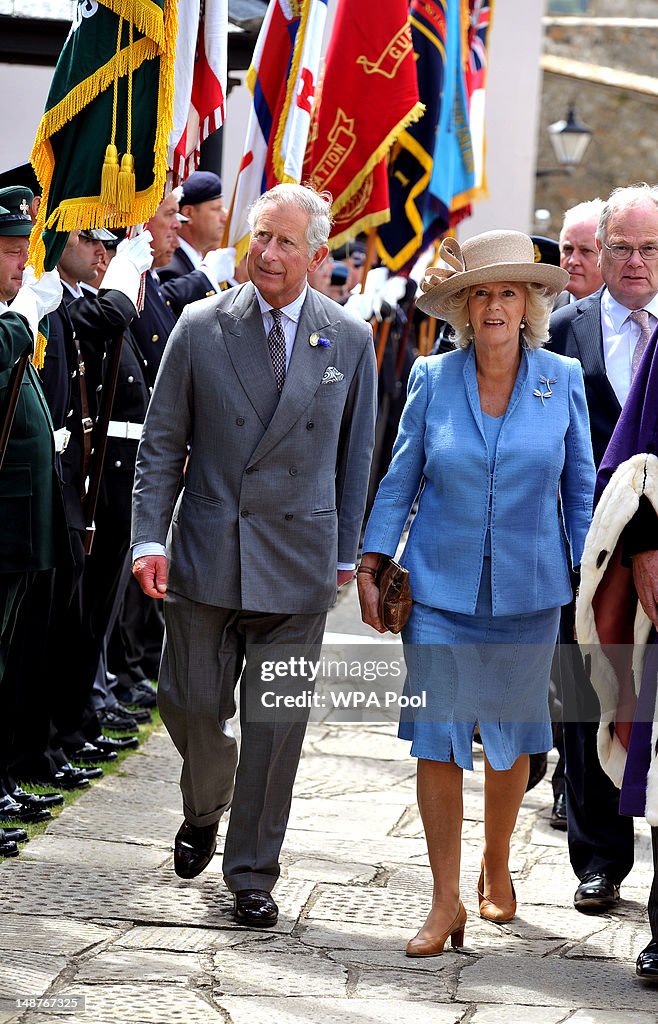 The Prince Of Wales And Duchess Of Cornwall Visit The Channel Islands - Day Two