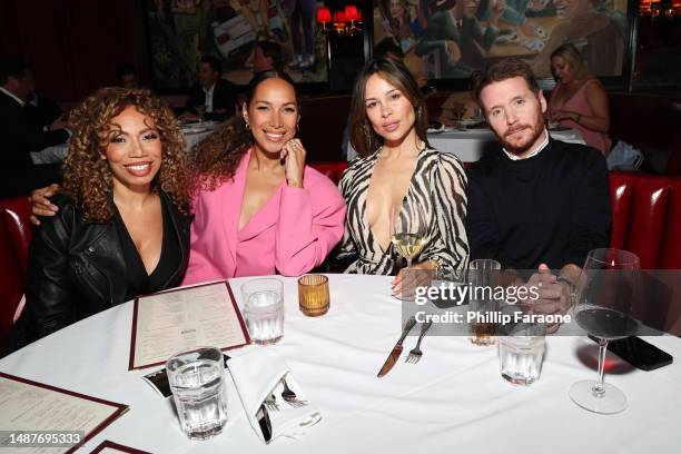 Autumn Rowe, Leona Lewis, Zulay Henao, and Kevin Connolly attend Drake's Hollywood grand opening on May 04, 2023 in West Hollywood, California.