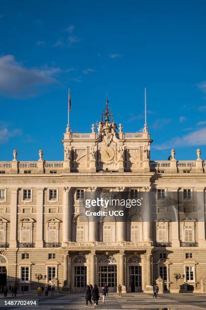Spain, Madrid, Royal Palace.