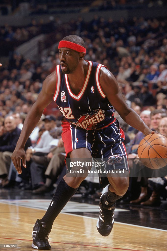Bernie Williams Rockets Guard Walt Williams of the Houston Rockets dribbles the ball during ...