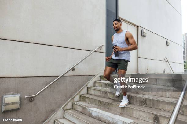 heading to the gym - summer heading stock pictures, royalty-free photos & images