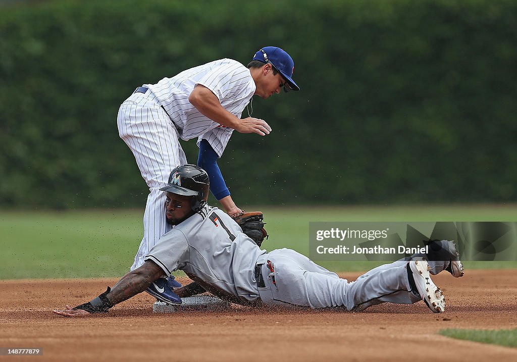 Miami Marlins v Chicago Cubs