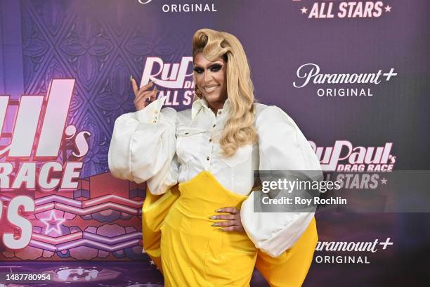 Jessica Wild attends RuPauls Drag Race All Stars screening event at Crosby Hotel on May 04, 2023 in New York City.