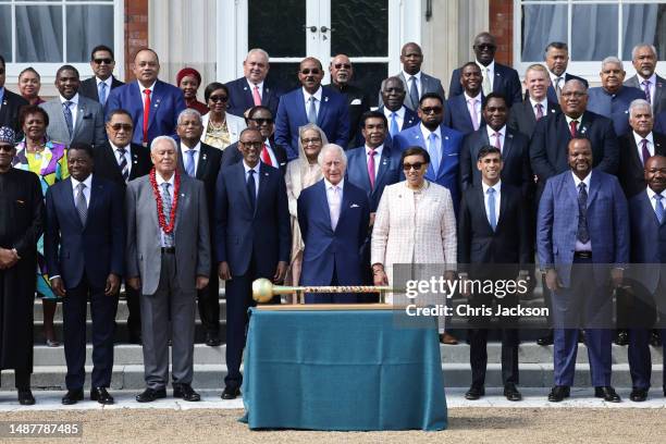 President of Kiribati, Taneti Maamau, President of Nigeria, Muhammadu Buhari,, Prime Minister of Saint Kitts and Nevis, Terrance Drew, President of...