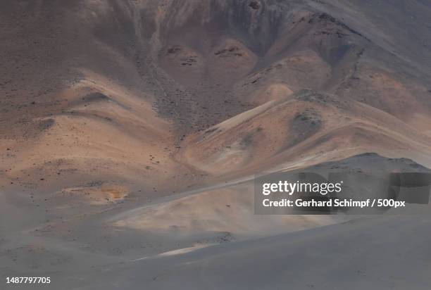 high angle view of desert,paso de jama,chile - gerhard schimpf 個照片及圖片檔