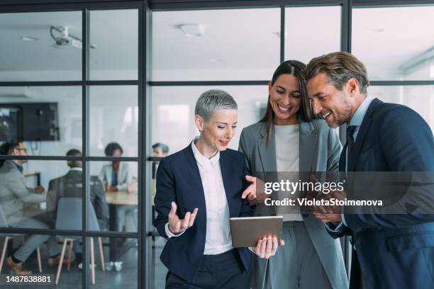 business people in the office. - banking stock pictures, royalty-free photos & images