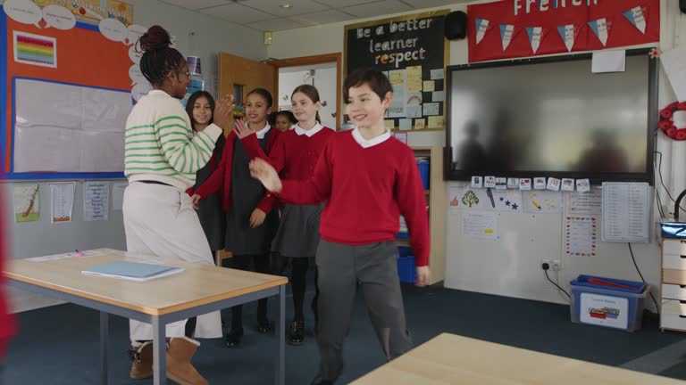 255 Teacher High Five Students Stock Videos, Footage, & 4K Video Clips ...