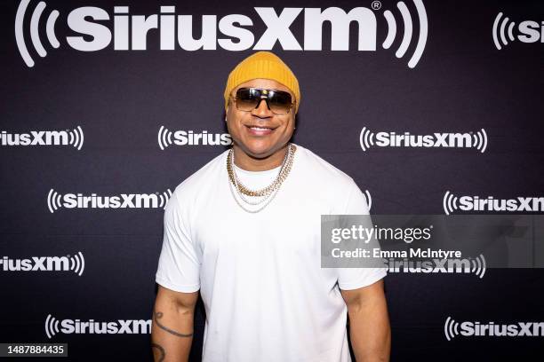 Cool attends J 'Salute The Sample' on SiriusXM's Rock The Bells Radio at SiriusXM Studios on May 05, 2023 in Miami Beach, Florida.