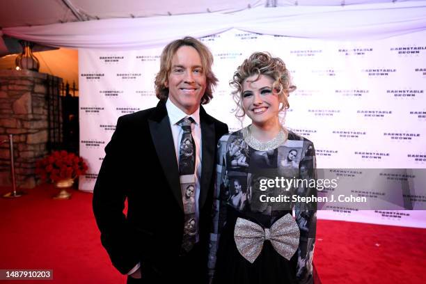 Larry Birkhead and Dannielynn Birkhead attends the 149th Kentucky Derby Barnstable Brown Gala at Barnstable-Brown Mansion on May 05, 2023 in...
